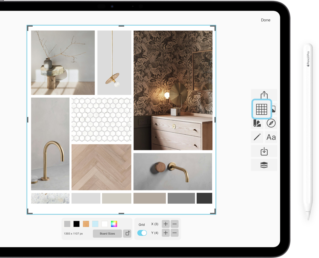 Morpholio Board: Custom Boards and Grids